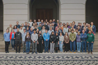 RCC26 attendees group photo at TU Berlin