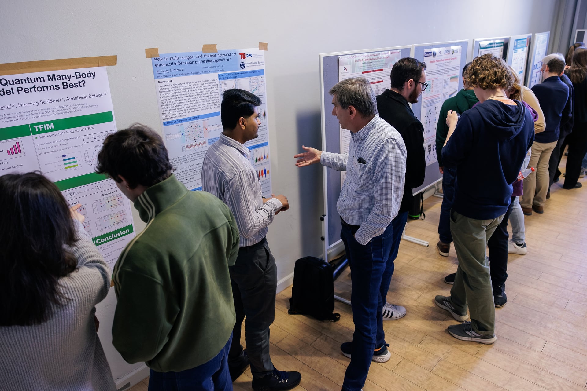 Discussion with Christoph Räth (DLR) in RCC26 poster session.