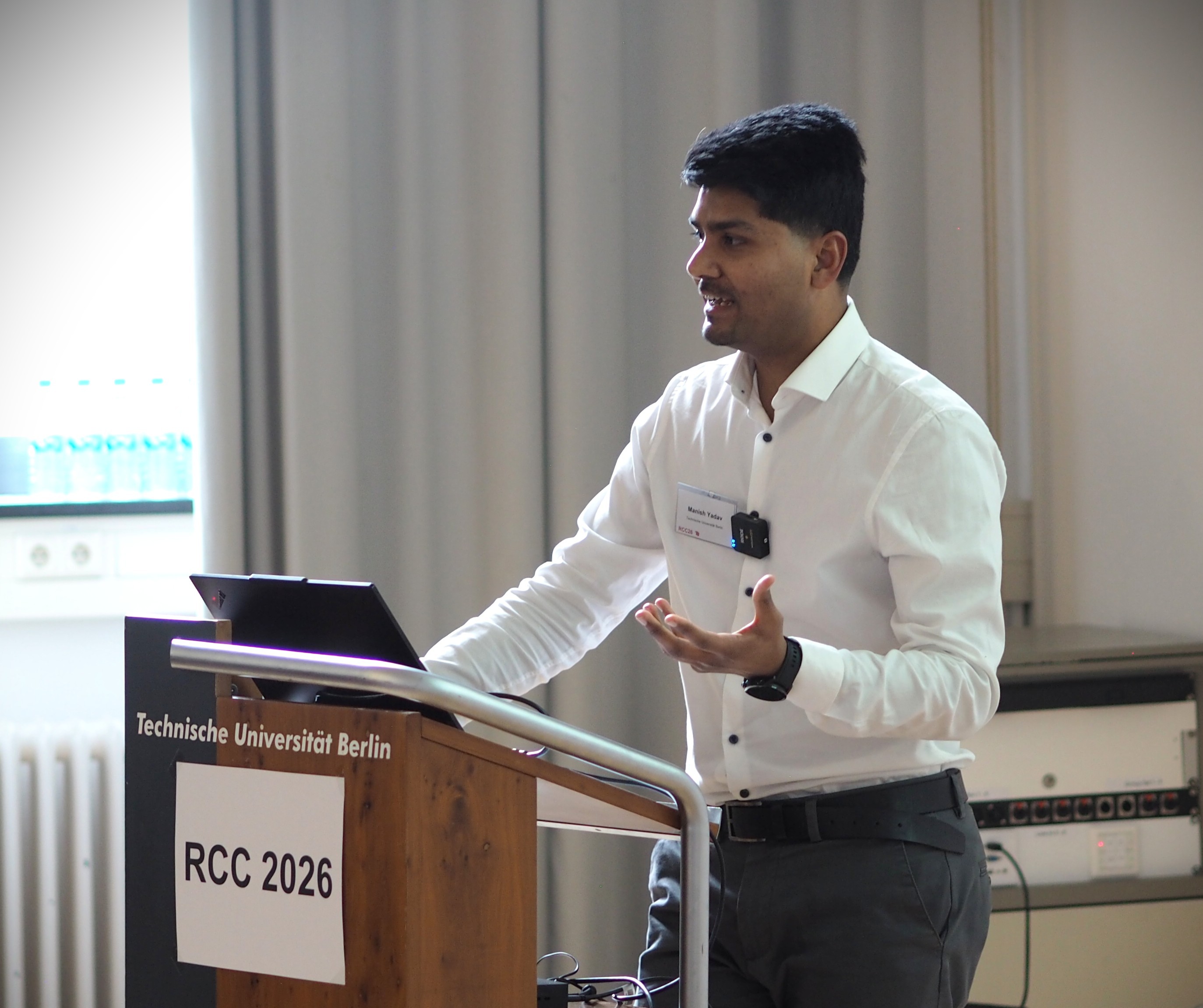 RCC26 conference talk photo