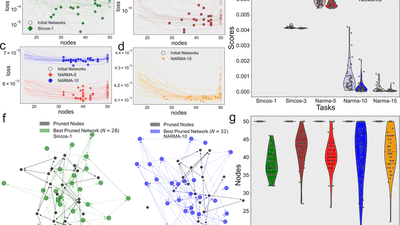Task-specific node pruning enhances computational efficiency of reservoir computing networks featured image